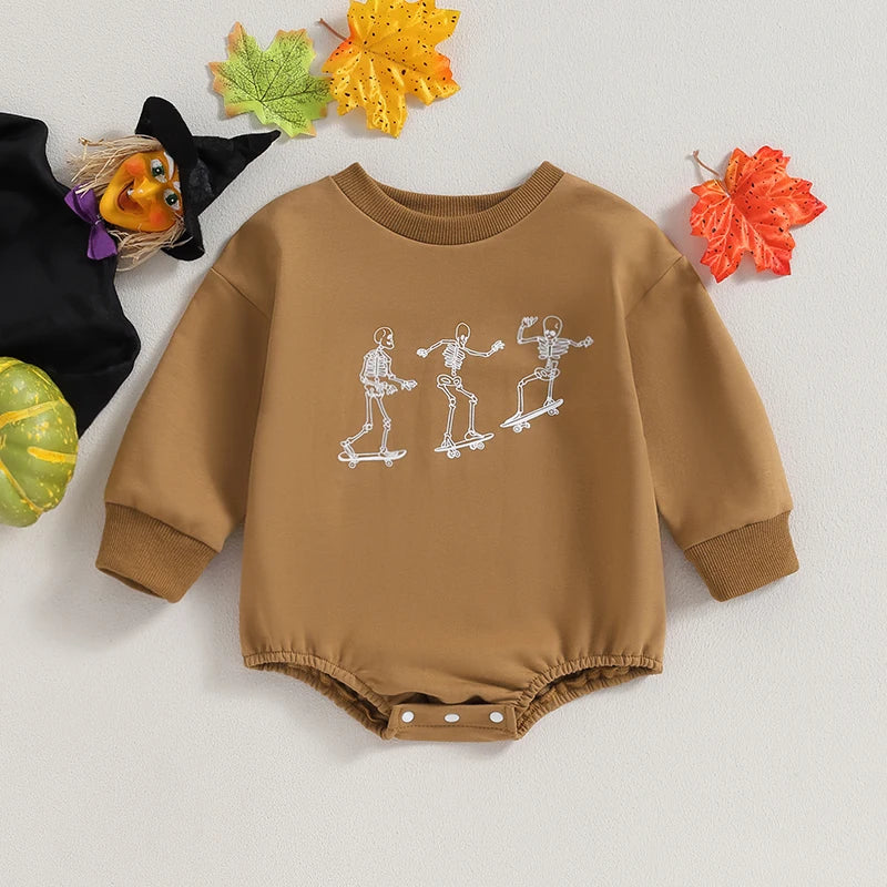 Lucia Baby Crewnec Romper Comfortable