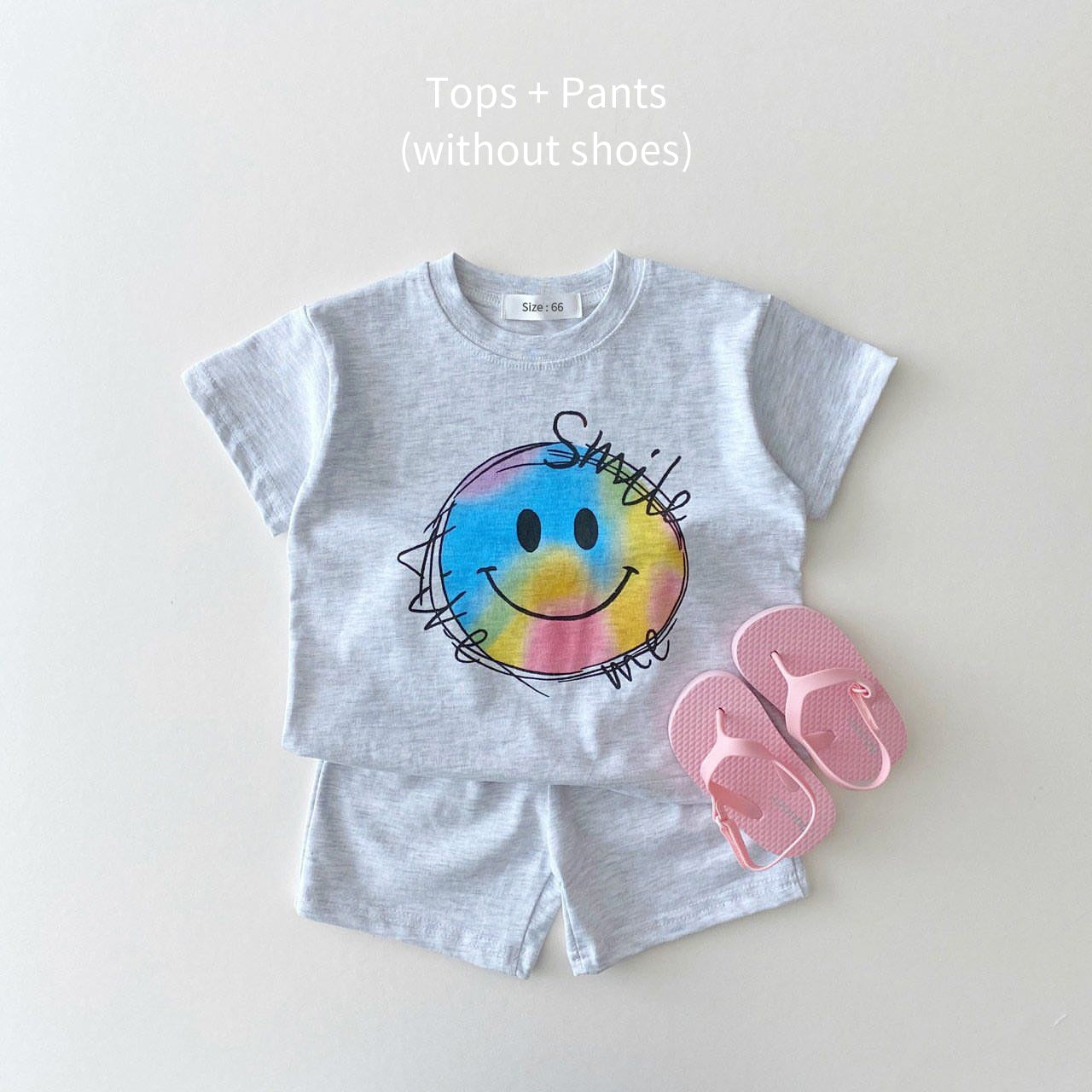 JOSH Summer Embroidered Bear T-shirts + Casual Shorts - GuGuTon