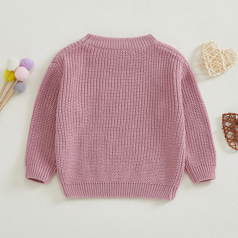 AMANDA Valentine s Day Love Heart Pattern Knitted Sweater
