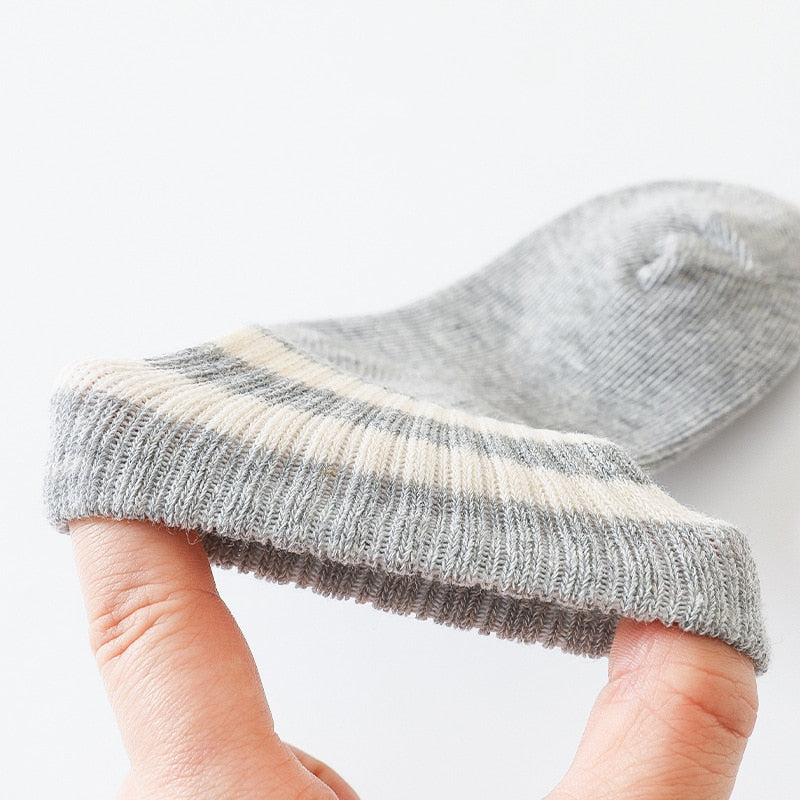 New Toddler Kids Cotton Soft Tube Color Socks