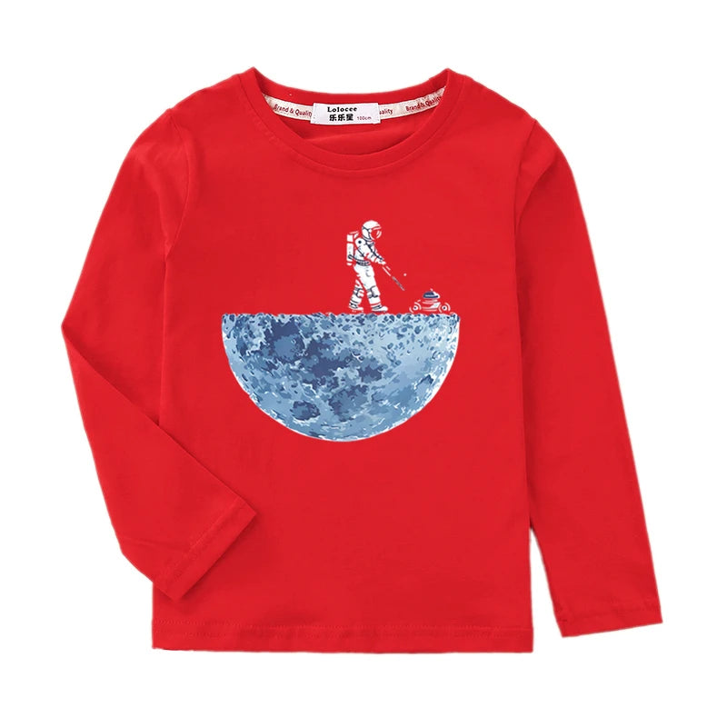Tommy Long Sleeved Spaceman T-shirt