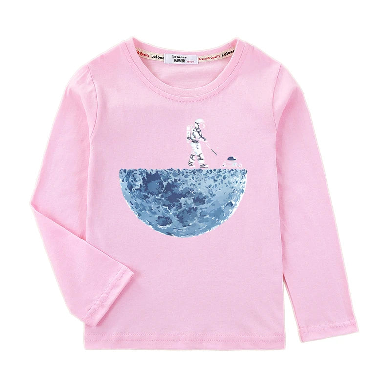 Tommy Long Sleeved Spaceman T-shirt