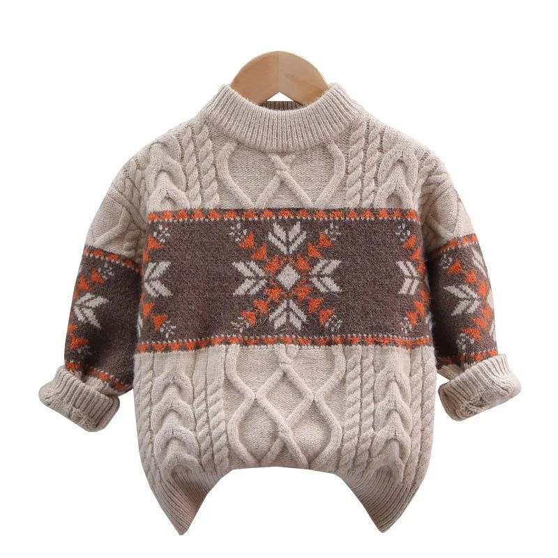 Arnold Boys Woolen Crochet Sweater