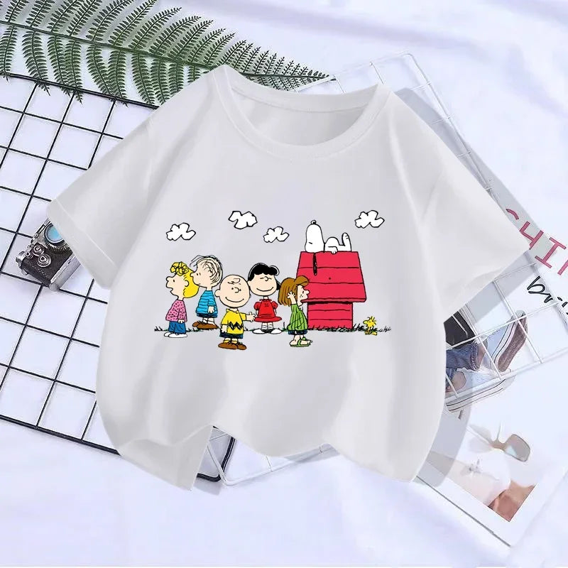 Tyrone Cotton Boys Short Sleeve Cartoon Tees