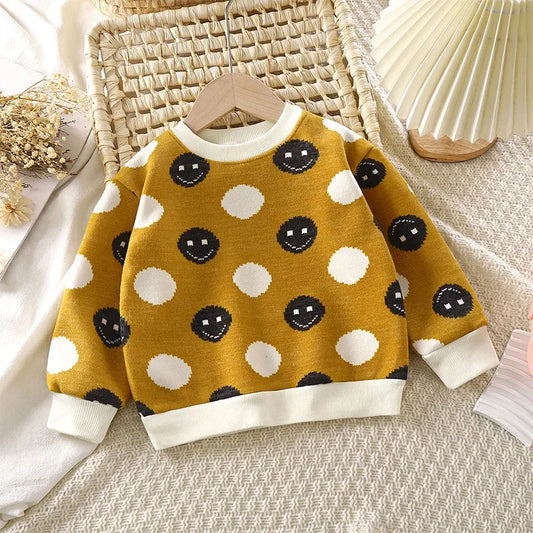 Zahir Boy Kids Cartoon Knitted Sweaters - GuGuTon baby store - Baby Fashion - Toddlers Outfits - Babies Outfits - Toddler Clothes - Kids Clothing - Newborn Clothes - Newborn Wear - Kids Wear - Trending Clothes - Trending Outfits - Fall Fashion - Winter Fashion - Girls Clothes - Boys Clothes - Babies Wear - Kids Accessories - KidsWear - Summer Clothes - Summer Fashion - Summer Trend - Falls Sweaters - Tops - Bottom - Jeans - Blouse - Dresses - Newborn Dresses - Toys