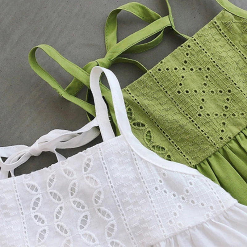 Zoe Blouse Girls Summer Pure Breathable Kids Sleeveless