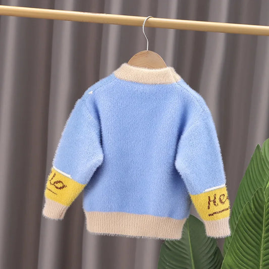 Leonardo Dinosaur Cashmere Sweater - GuGuTon baby store - Baby Fashion - Toddlers Outfits - Babies Outfits - Toddler Clothes - Kids Clothing - Newborn Clothes - Newborn Wear - Kids Wear - Trending Clothes - Trending Outfits - Fall Fashion - Winter Fashion - Girls Clothes - Boys Clothes - Babies Wear - Kids Accessories - KidsWear - Summer Clothes - Summer Fashion - Summer Trend - Falls Sweaters - Tops - Bottom - Jeans - Blouse - Dresses - Newborn Dresses - Toys