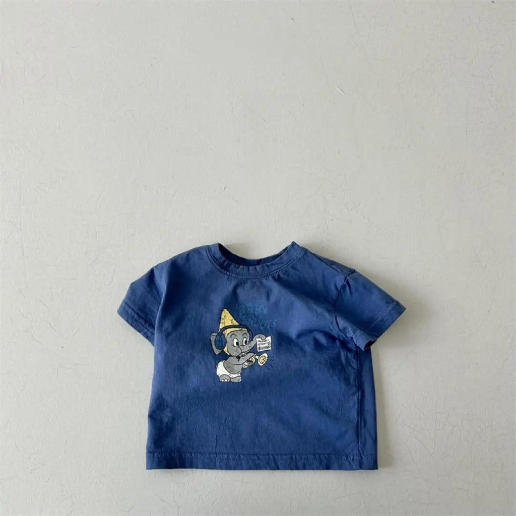 Yoscar Kids Summer Soft Cartoon Tees