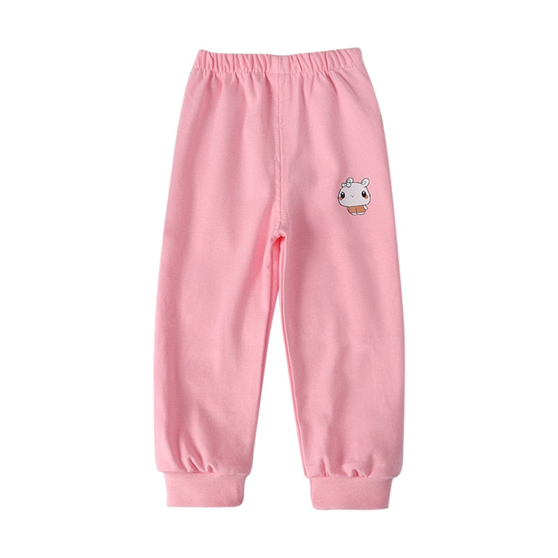 Casual Cotton Soft Color Loose Bloomer Comfortable Length Trousers