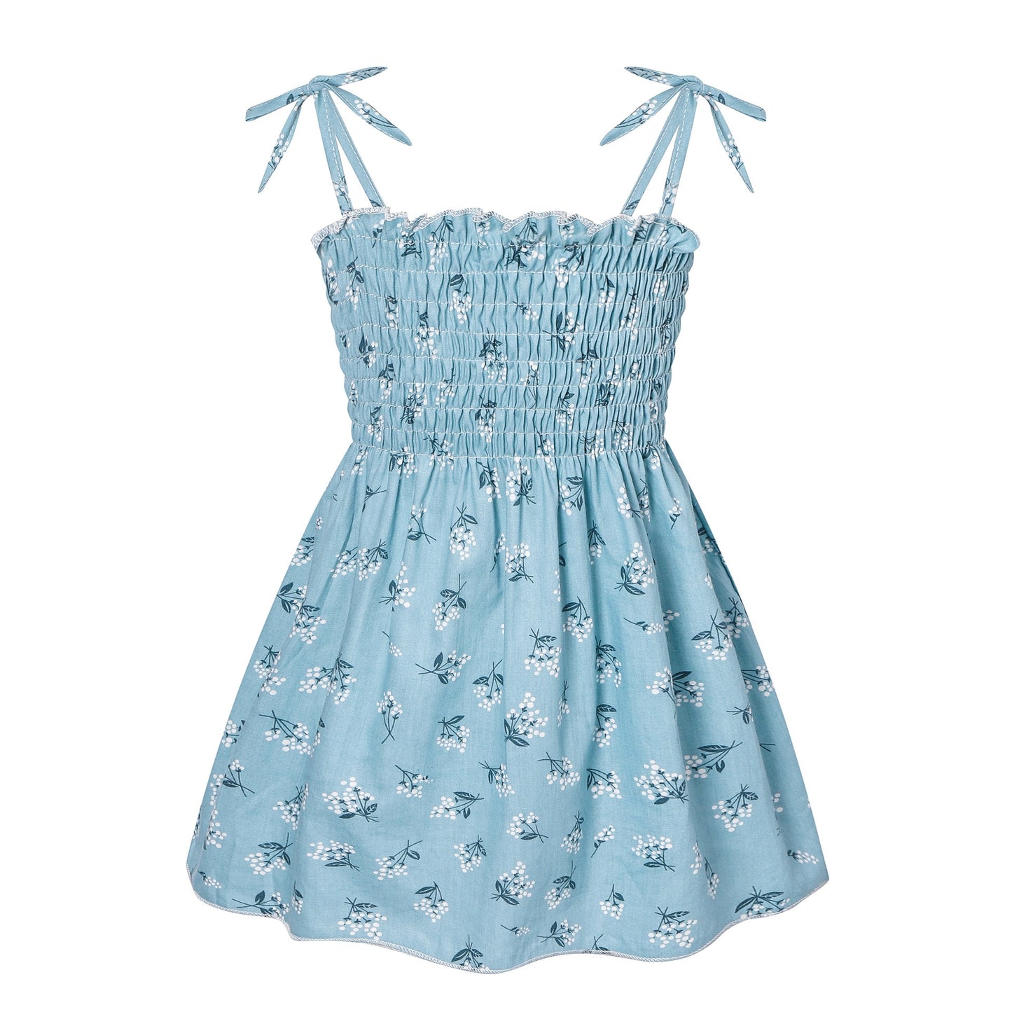 Gisela Splicing Summer Dresses child Outfits Beach Clothes - GuGuTon