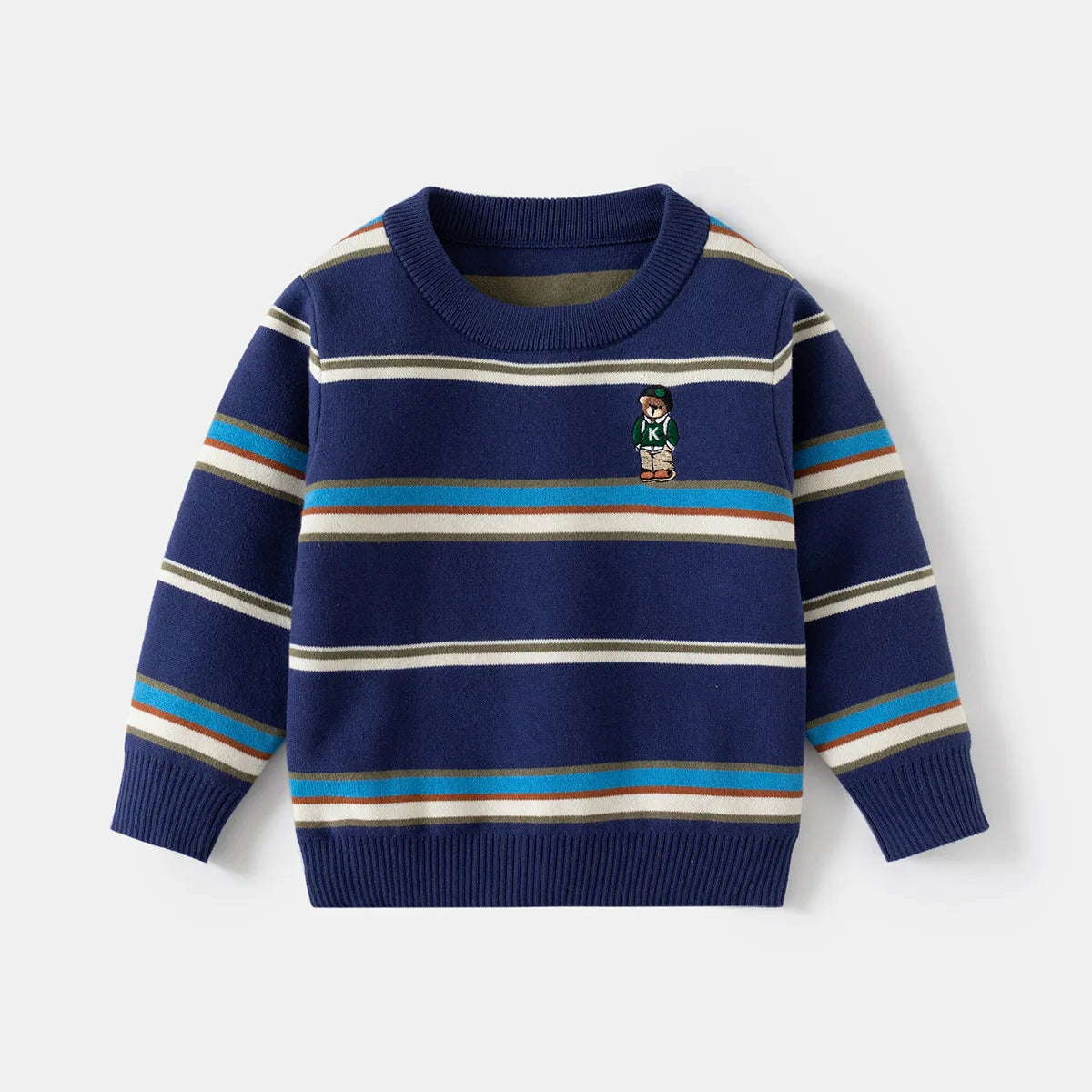 Bernardo Long Sleeve Stripe Sweater