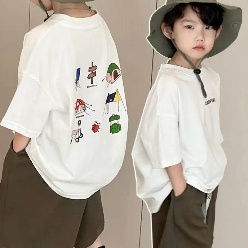 Robert Short Sleeves American High Tees
