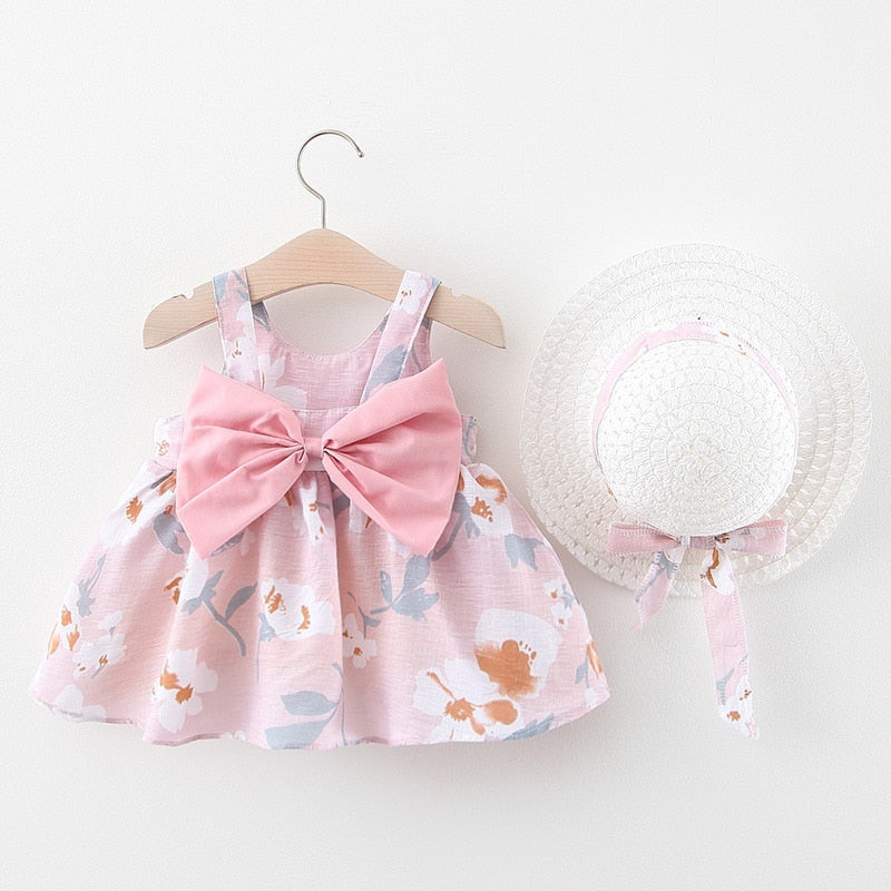 Jade Girls Embroidery Dresses Summer Princess Sleeve - GuGuTon