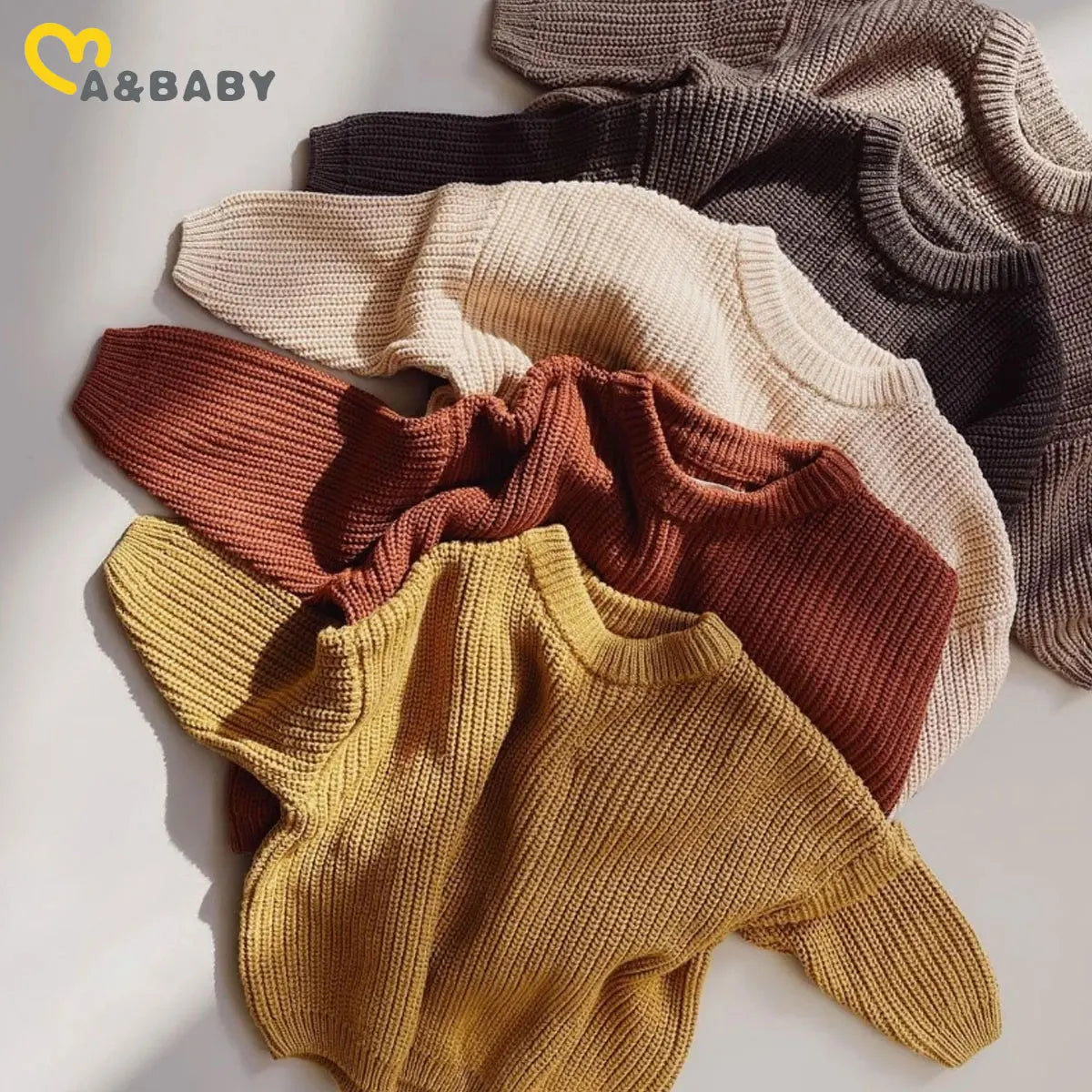 Israel Soft Long Sleeve Baby Pullover Sweater