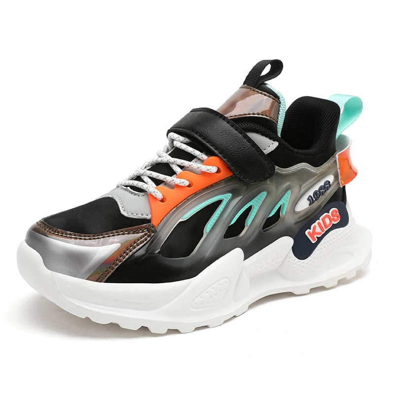 Sports Fashion Boys Mesh Casual Shoes Breathable Sneakers Running - GuGuTon