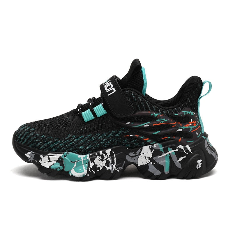 Shoes Boys Sneakers Knit Children Casual Sneakers