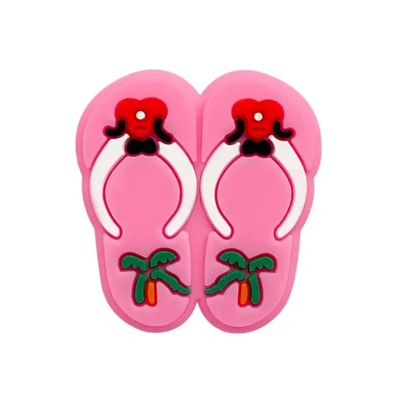 10pcs New Cartoon Silicone Beads Baby Teether Food Grade Chewing Teething