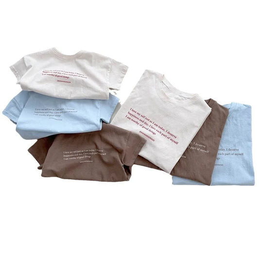 Benjamin Short Sleeve Cotton Tees - GuGuTon baby store - Baby Fashion - Toddlers Outfits - Babies Outfits - Toddler Clothes - Kids Clothing - Newborn Clothes - Newborn Wear - Kids Wear - Trending Clothes - Trending Outfits - Fall Fashion - Winter Fashion - Girls Clothes - Boys Clothes - Babies Wear - Kids Accessories - KidsWear - Summer Clothes - Summer Fashion - Summer Trend - Falls Sweaters - Tops - Bottom - Jeans - Blouse - Dresses - Newborn Dresses - Toys