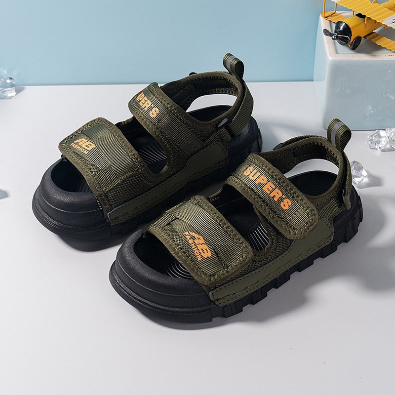 New Boys Sandals Casual Bottom Breathable Children Shoes