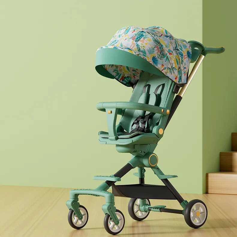 Baby stroller walking boy and girl baby two-way