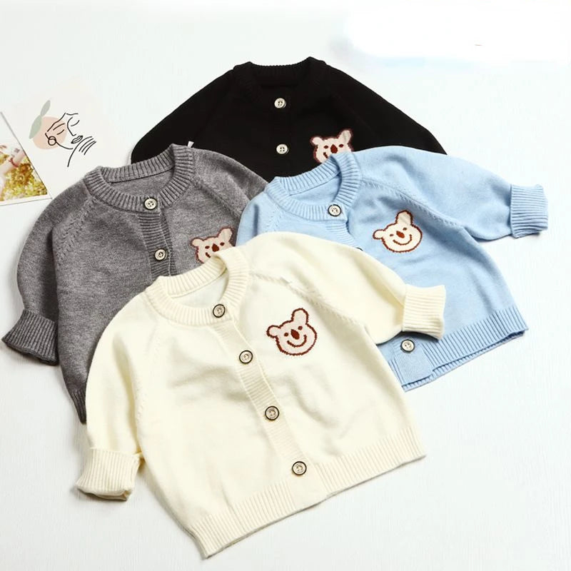 Leo Knitted Infant Long-sleeved Sweater