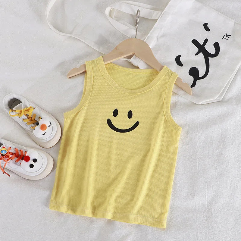Ernesto Solid Sleeveless Summer Tank Tees