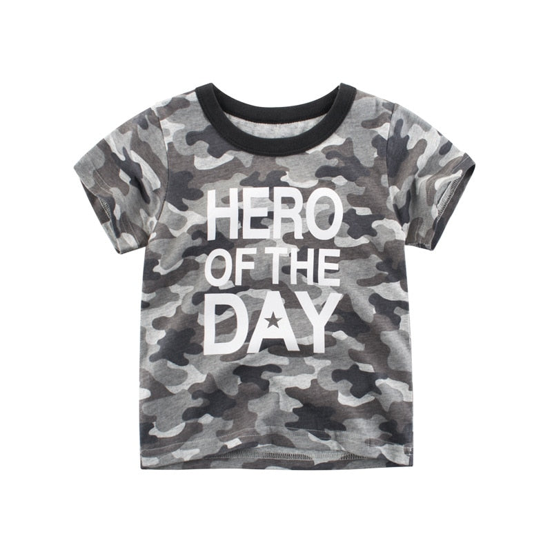 Jaimico for Kids Shirts Baby Sleeve Full Print Toddler Cotton - GuGuTon