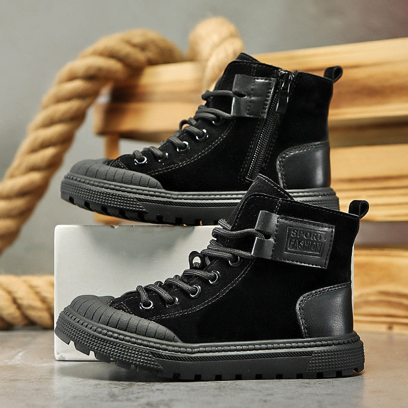 Children Ankle Boots Baby Boys Casual Shoes