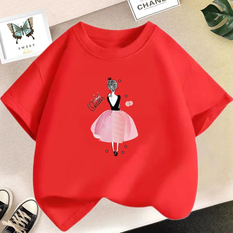 Nour Sleeved Summer Kids Cotton Loose Guguton