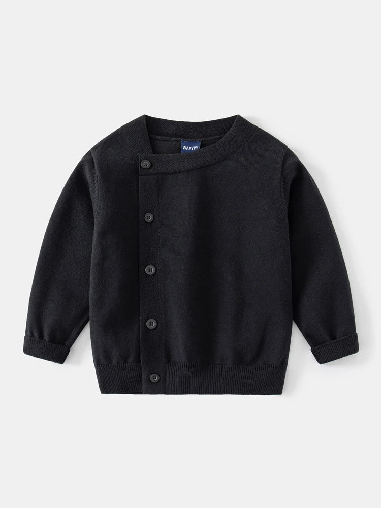 Ronald Solid Color Knitted Sweaters