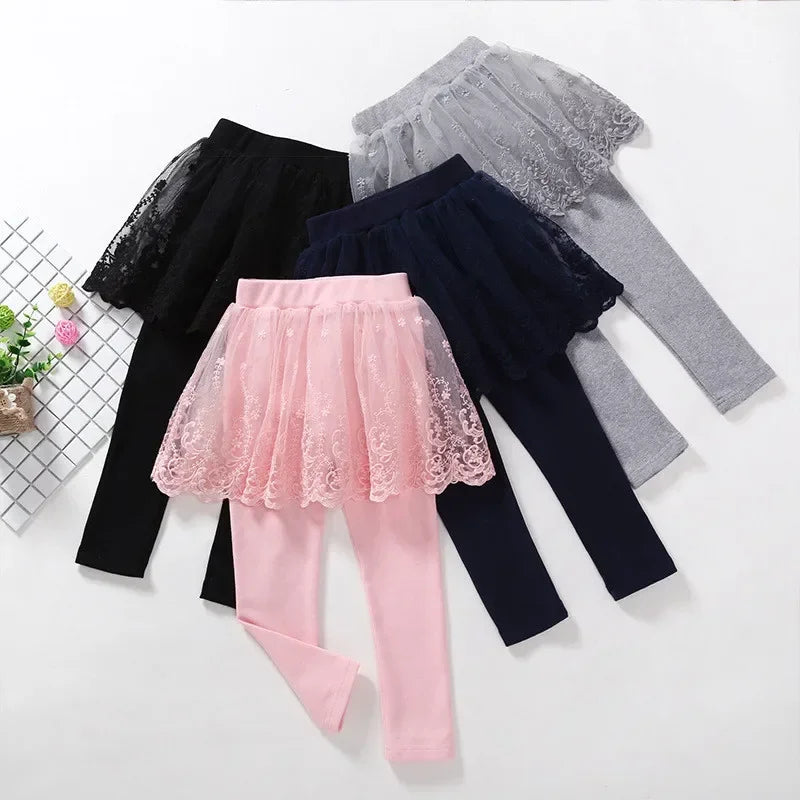 Annastacia Princess Baby Girls Leggings