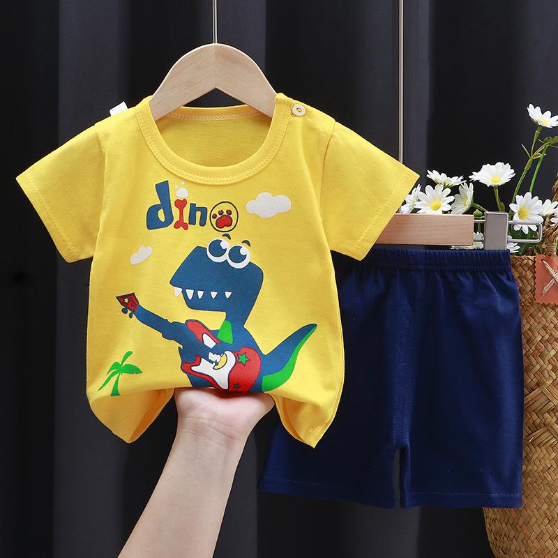 Ezequiel Summer clothing sets T-shirt design Suit - GuGuTon