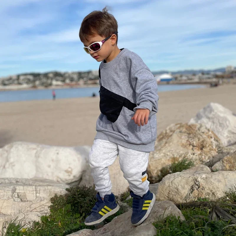 Gabriel Honey Cherry Fall Boy's Sweaters
