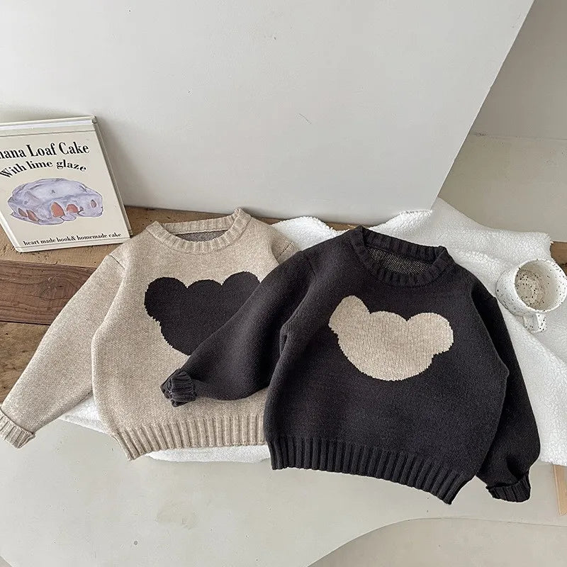 Alex Knitted Cotton Long Sleeved Sweater