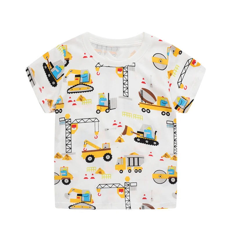 Andy Cotton Short Sleeve Cartoon Tees
