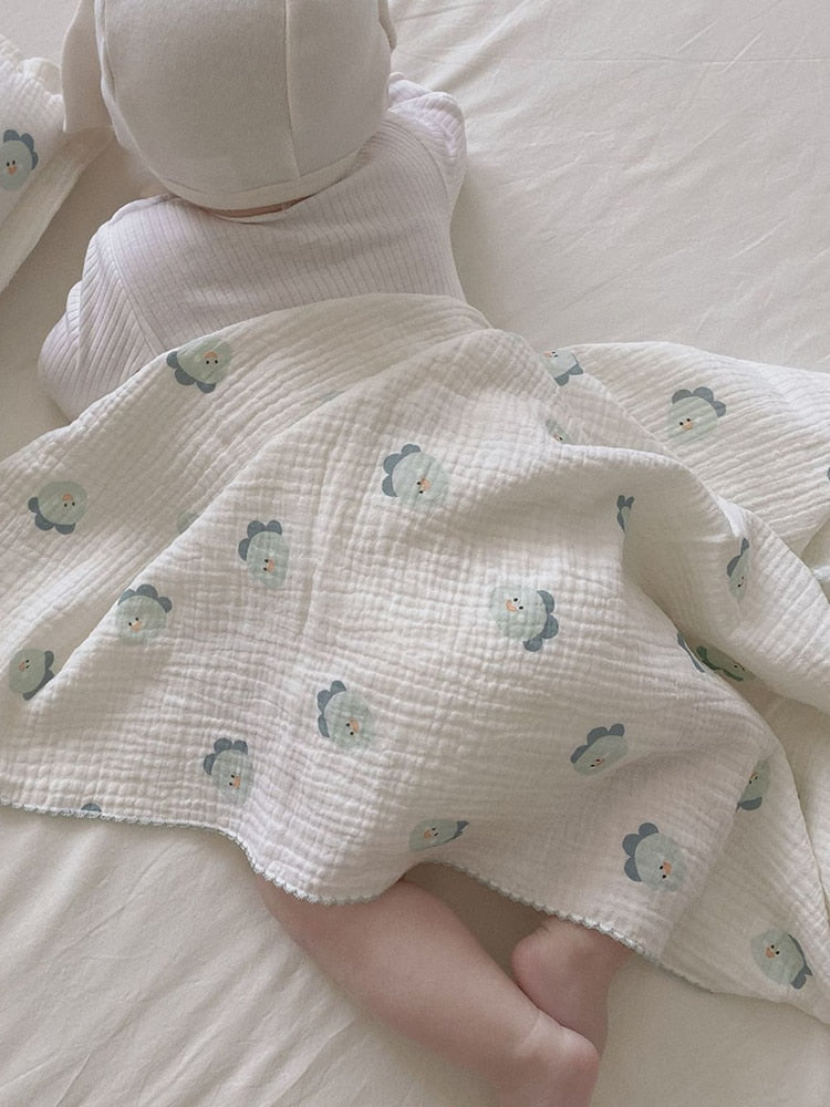 Thomas Thin Printed Cotton Baby Blanket Breathable Baby Blanket