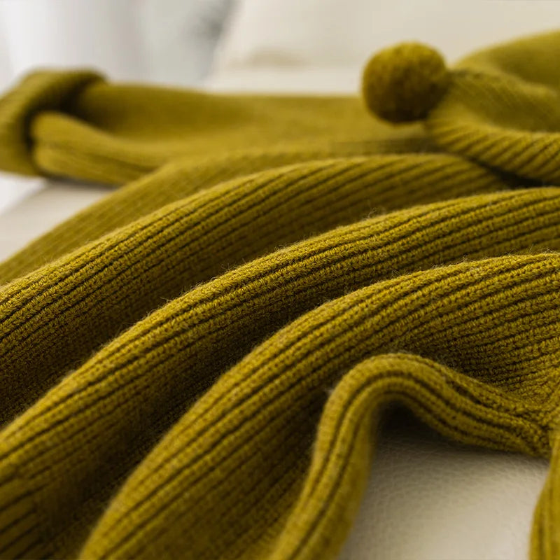 Orlando Plain Zipper Knit Sweater