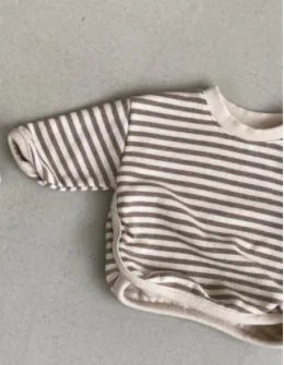 Jhon Striped Pullover Long Sleeve Sweater