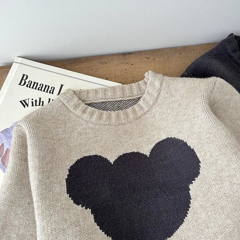 Alex Knitted Cotton Long Sleeved Sweater