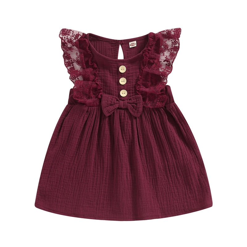Yeimy Girls Princess Dress Summer Sleeveless Party Dresses - GuGuTon