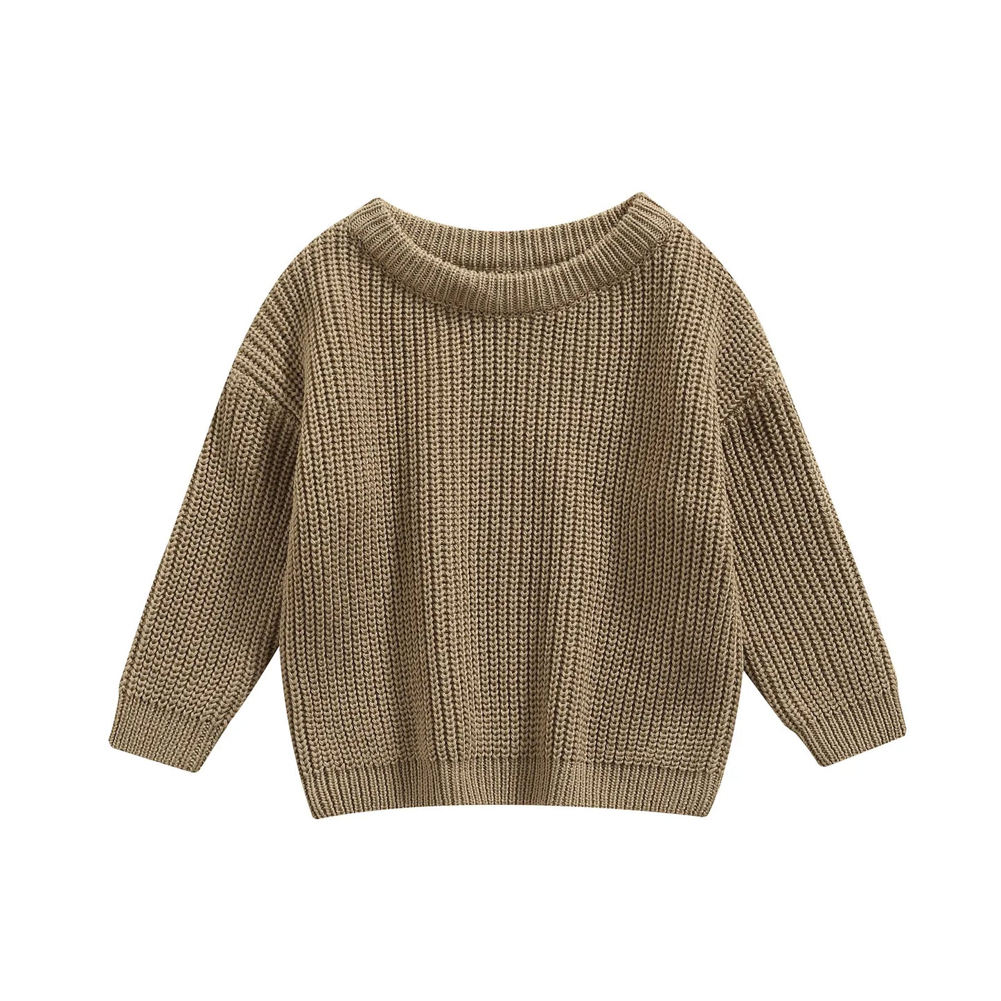 Mario Soft Long Sleeve Pullover Sweater