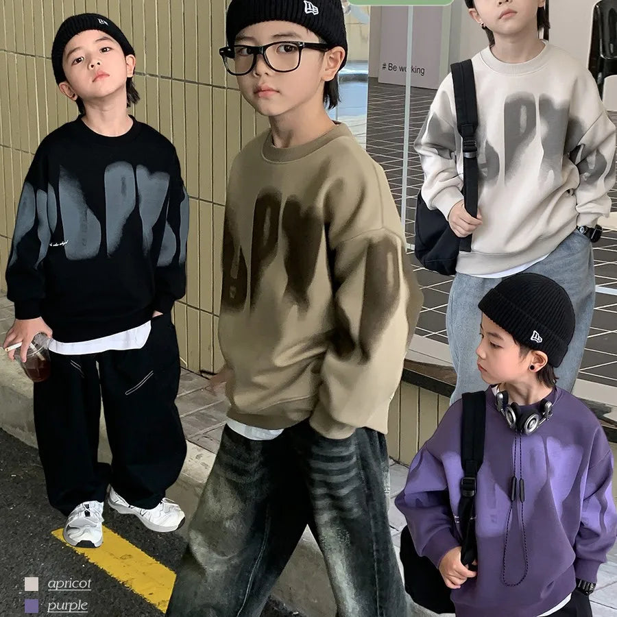 Melvin Boys Korean Street Style Sweater