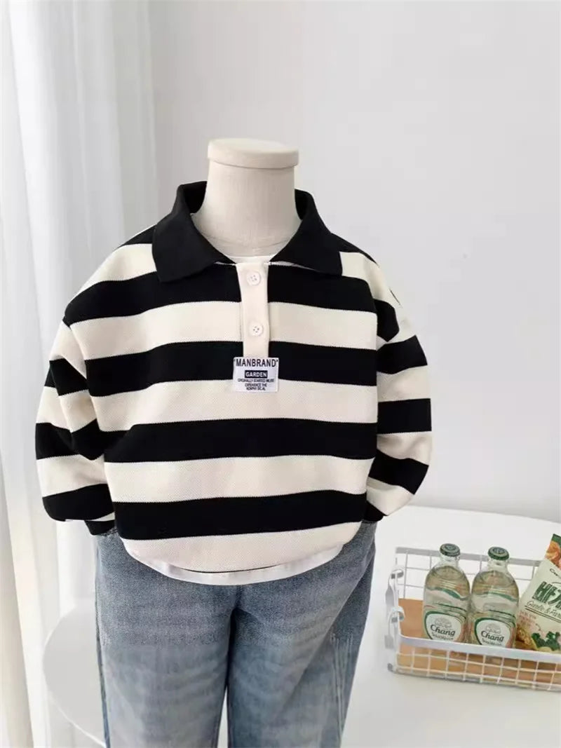 Charlie New Spring Kids Long Sleeve Tees