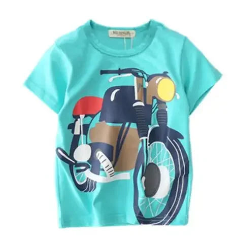 Samuel New Cotton Car Printed Tees