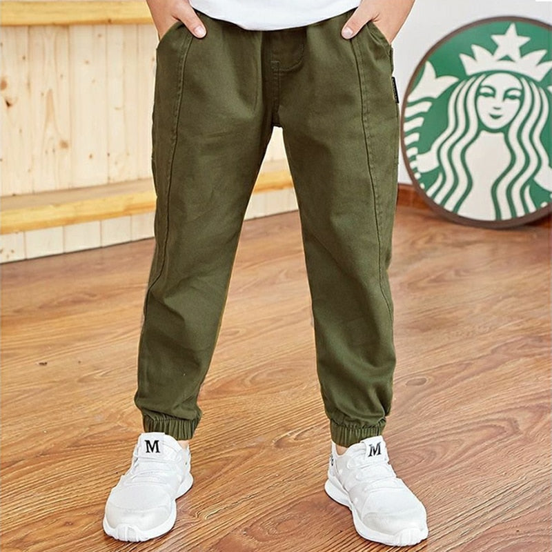 Jordi Children Trousers Casual Kids Sports 3-13 Years Teenager