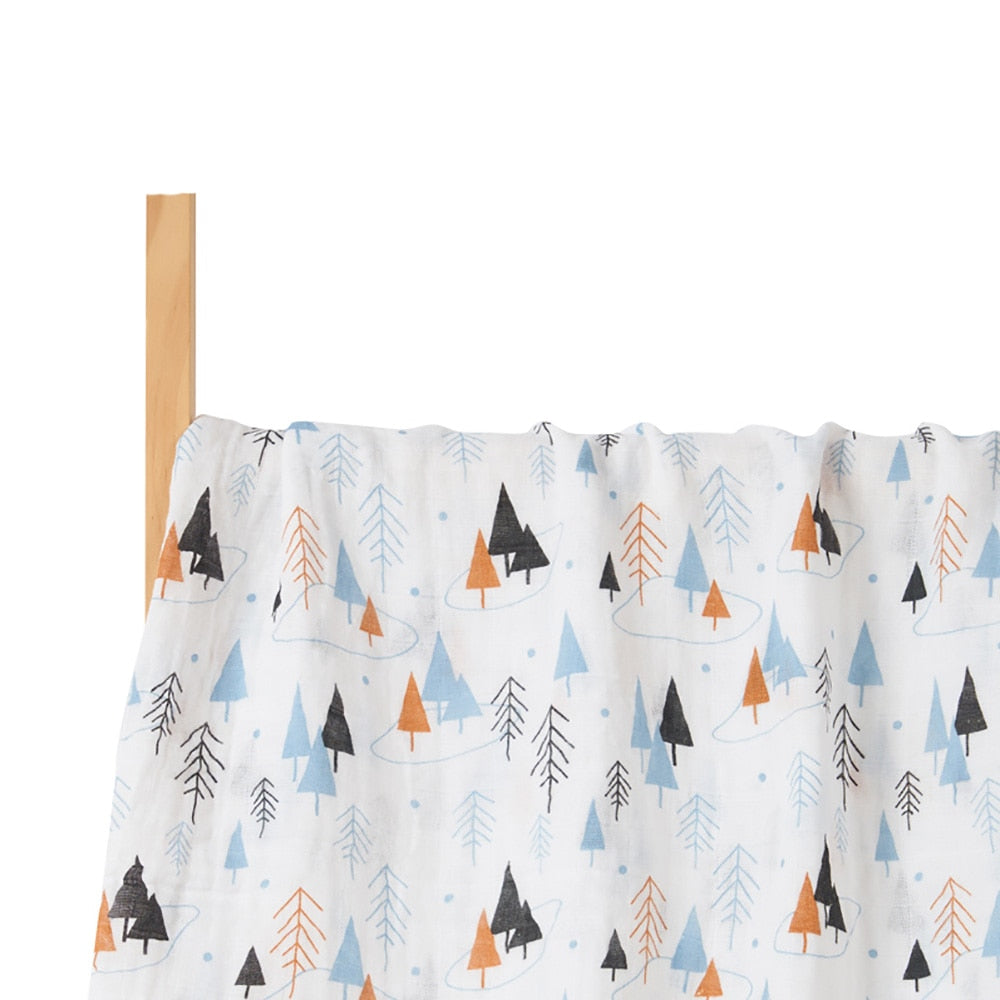 Tyler Soft cotton baby blanket, comfortable breathable