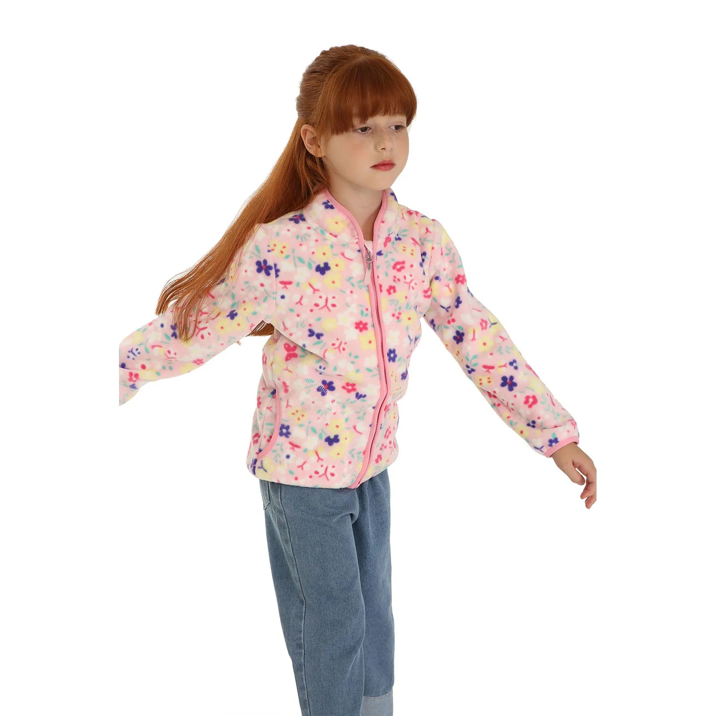 Greidy Girls Jacket Autumn Long Sleeve Fleece