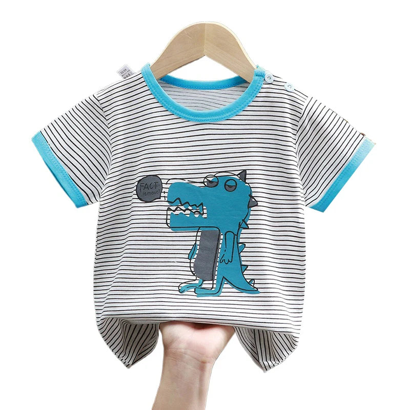 Hardin Half-Sleeved Bottoming Casual Tees