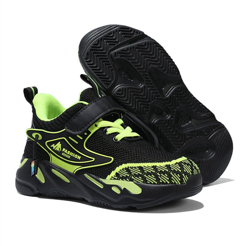 Breathable Kid Sneaker Boys Basketball Shoes Fashion Casual - GuGuTon