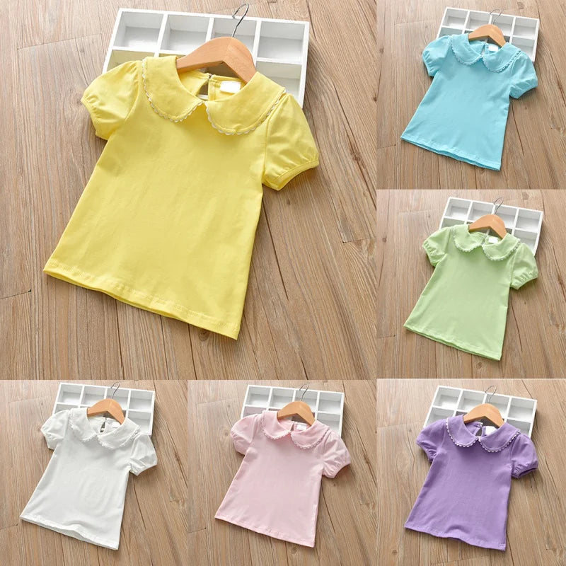 Manuela Cotton Solid Round Neck Casual Bottoming